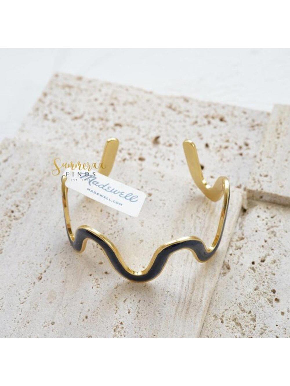 Madewell Waves Cuff Bracelet - Picture 3 of 5